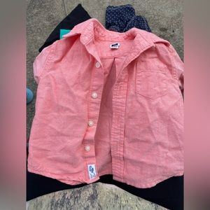 Janie and Jack 3-6 Mos Button Up Shirt